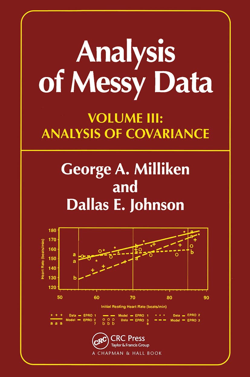 Analysis of Messy Data, Volume III: Analysis of Covariance Medicine