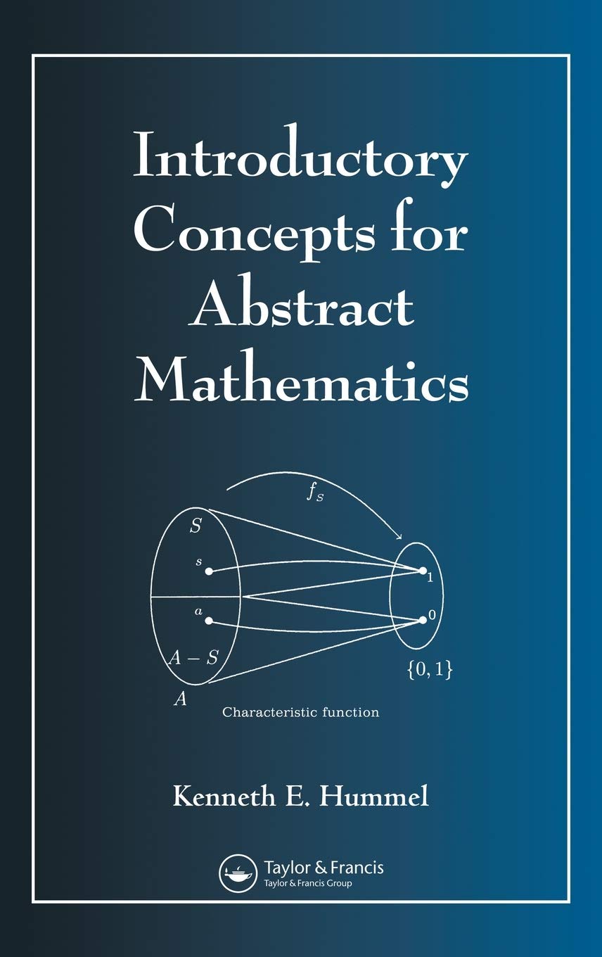 Product Image: Introductory Concepts for Abstract Mathematics
