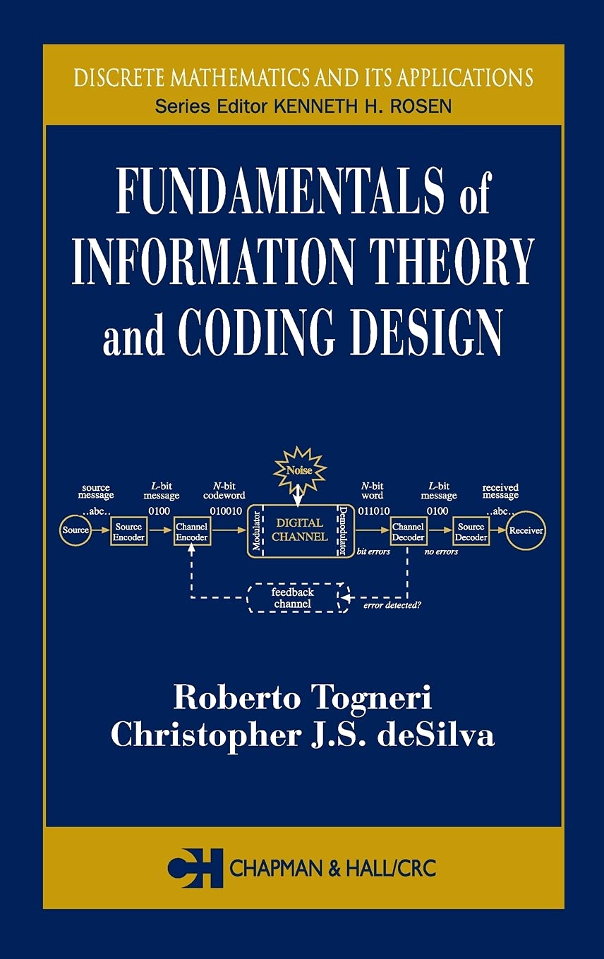 Product Image: Fundamentals of Information Theory and Coding Design
