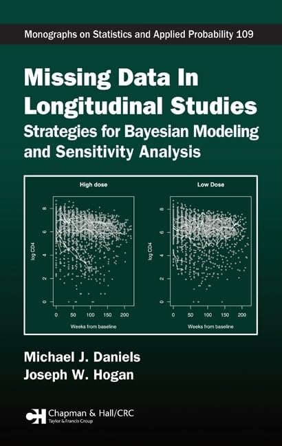 Missing Data in Longitudinal Studies: Strategies for Bayesian Modeling and Sensitivity Analysis (Monographs on Statistics and Applied Probability, 109, Band 109) Medicine