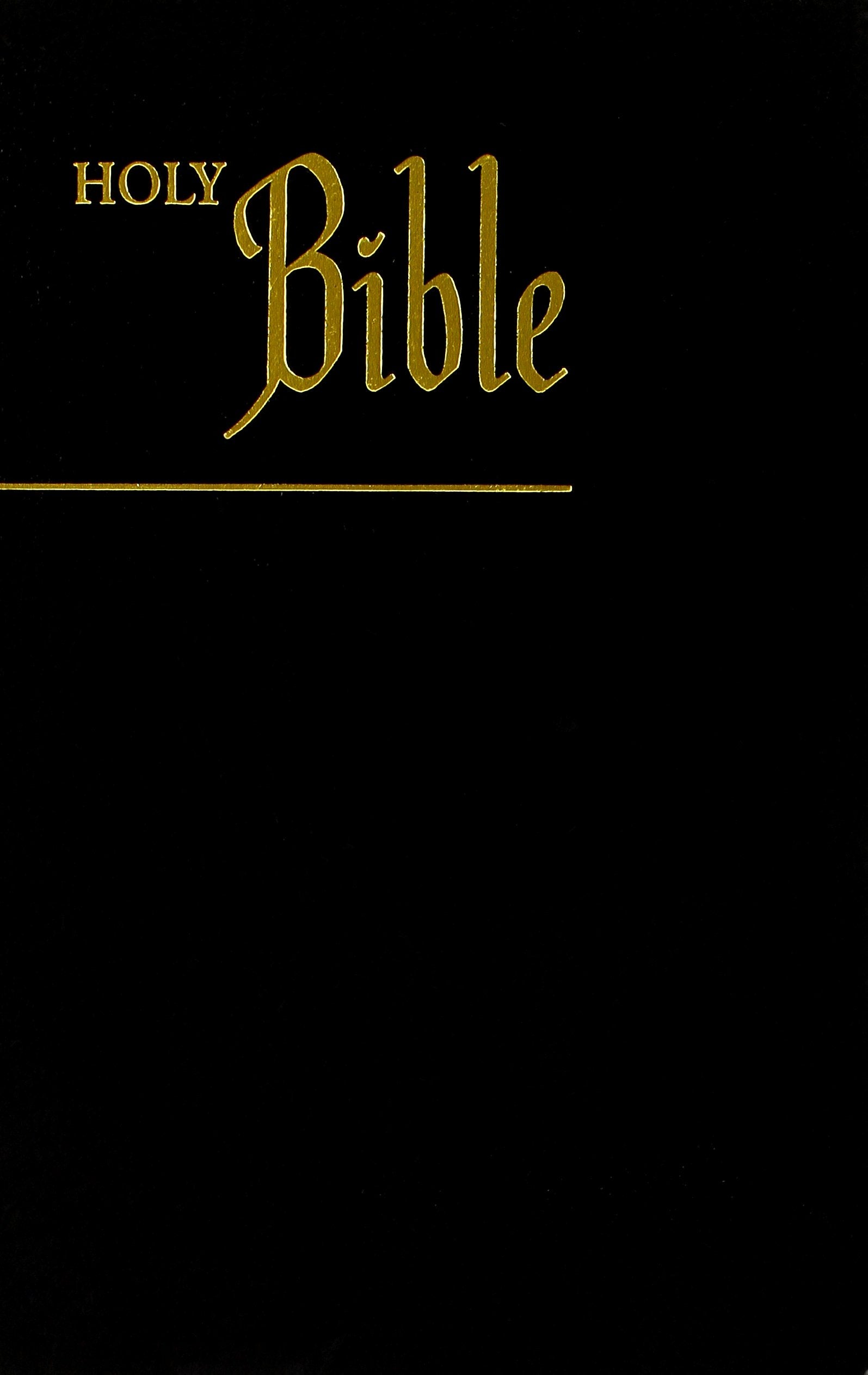 Holy Bible King James Version Religion & Esotericism
