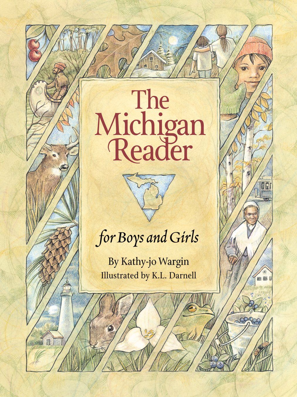 The Michigan Reader: For Boys and Girls (State Readers) Non-fiction