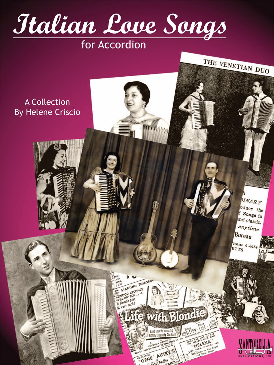 Italian Love Songs for Accordion Books