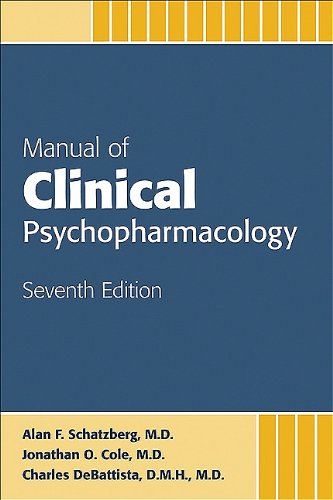 Manual of Clinical Psychopharmacology Medicine