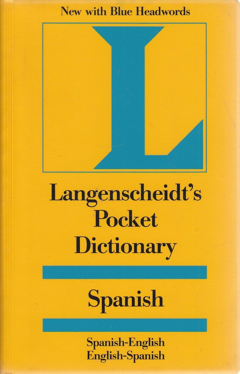 Langenscheidt's Pocket Dictionary Spanish: Spanish-English/English-Spanish (Langenscheidt Pocket Dictionaries) Foreign Languages ​​& Dictionaries