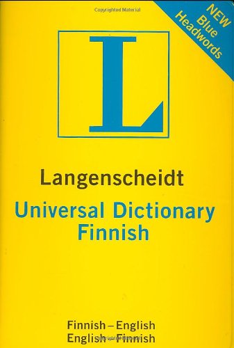 Langenscheidt Universal Finnish Dictionary: Finnish-english/ English-finnish (Langenscheidt Universal Dictionary S.) General education