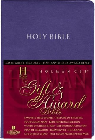 Holman Christian Standard Bible Gift & Award: Blue Religion & Esotericism