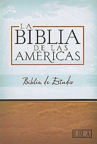 Biblia De Estudia: La Biblia De Las Americas, Negro book