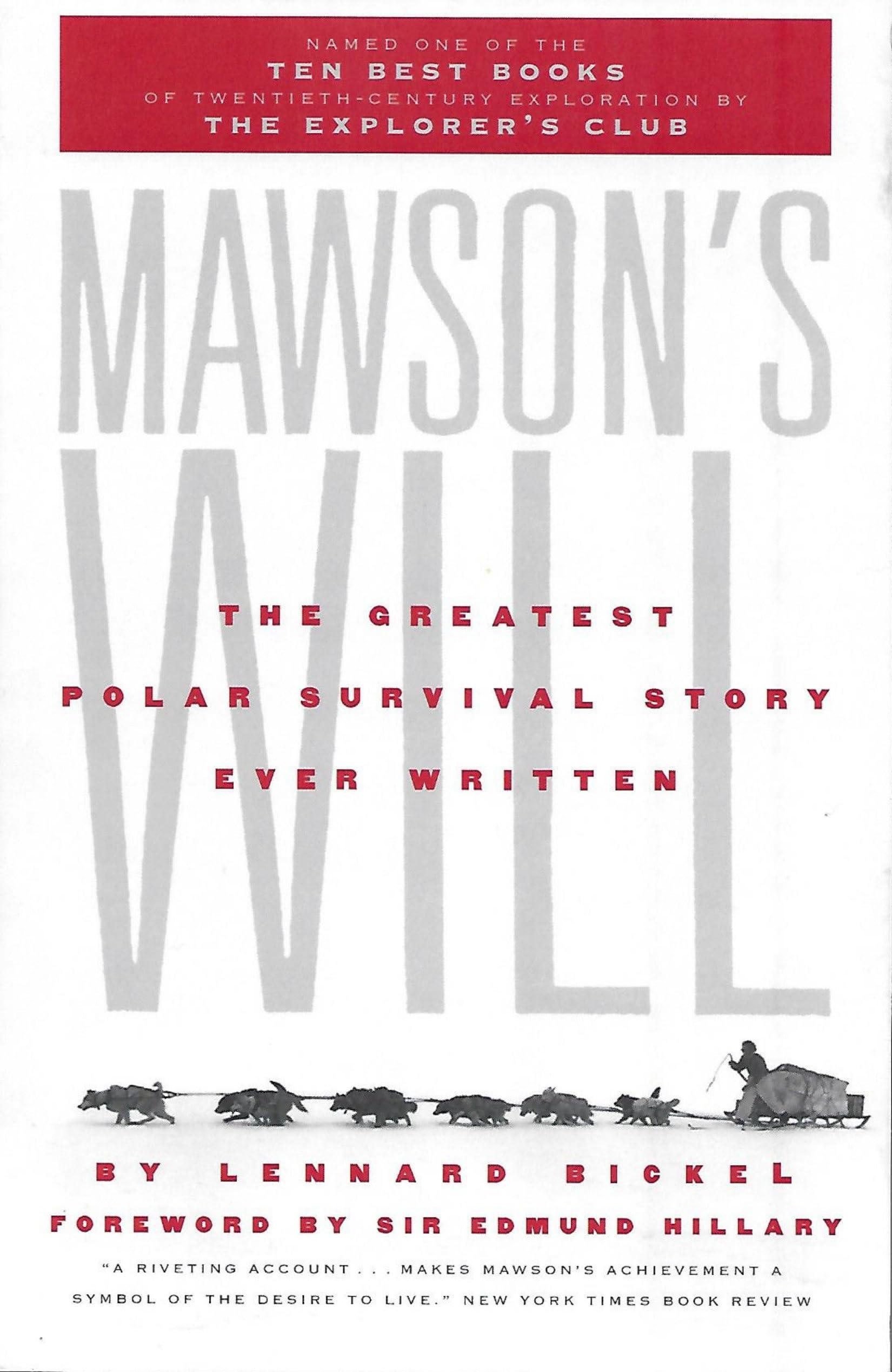 Product Image: Mawson's Will