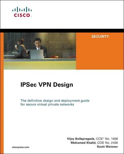 Product Image: IPSec VPN Design (Networking Technology)