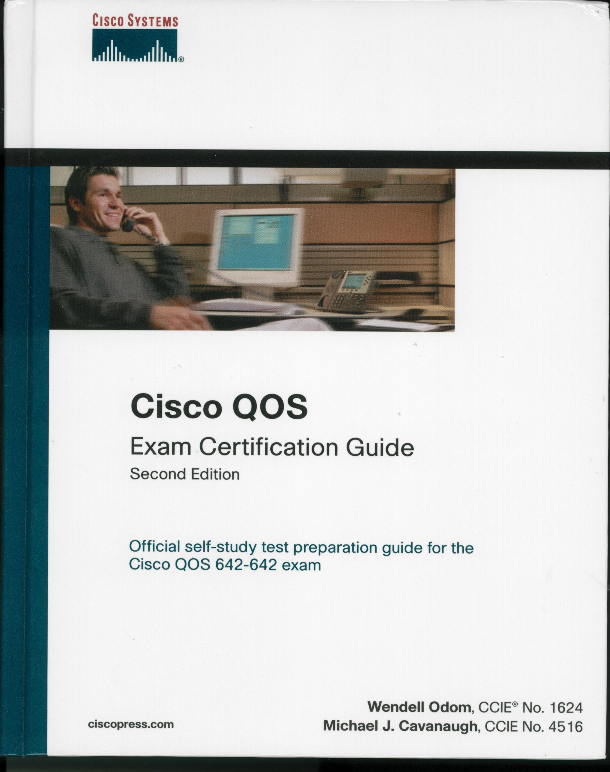 Cisco QOS Exam Certification Guide (IP Telephony Self-Study), w. CD-ROM: Official self-study test preparation guide for the Cisco Qos 642-642 exam Computer Science