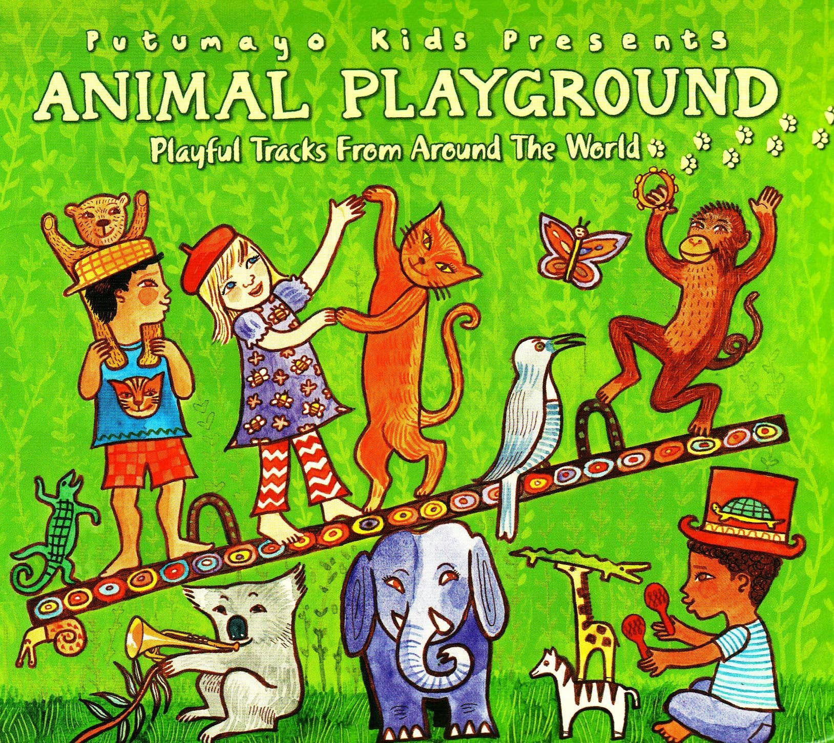 Putumayo Animal Playground CD Books