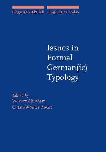 Issues in Formal German Ic Typology (Linguistik Aktuell / Linguistics Today) Social Sciences