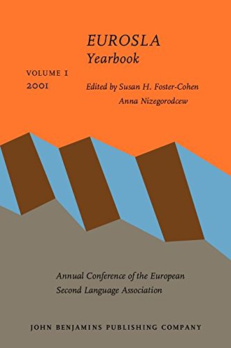 Eurosla Yearbook 2001 (1) Reference Books