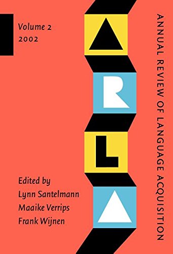 Annual Review of Language Acquisition (2) Reference Books
