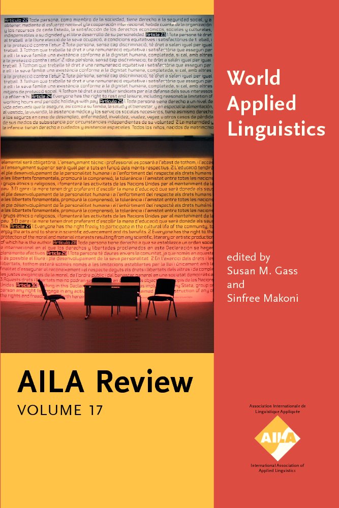 World Applied Linguistics: A Celebration Of Aila At 40 (17) Social Sciences