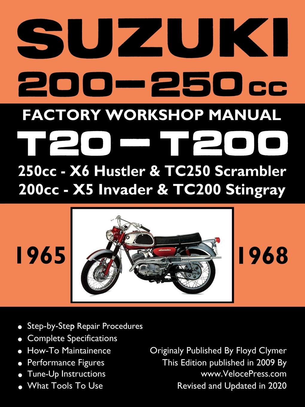 Suzuki T20 & T200 1965-1969 Factory Workshop Manual Social Sciences