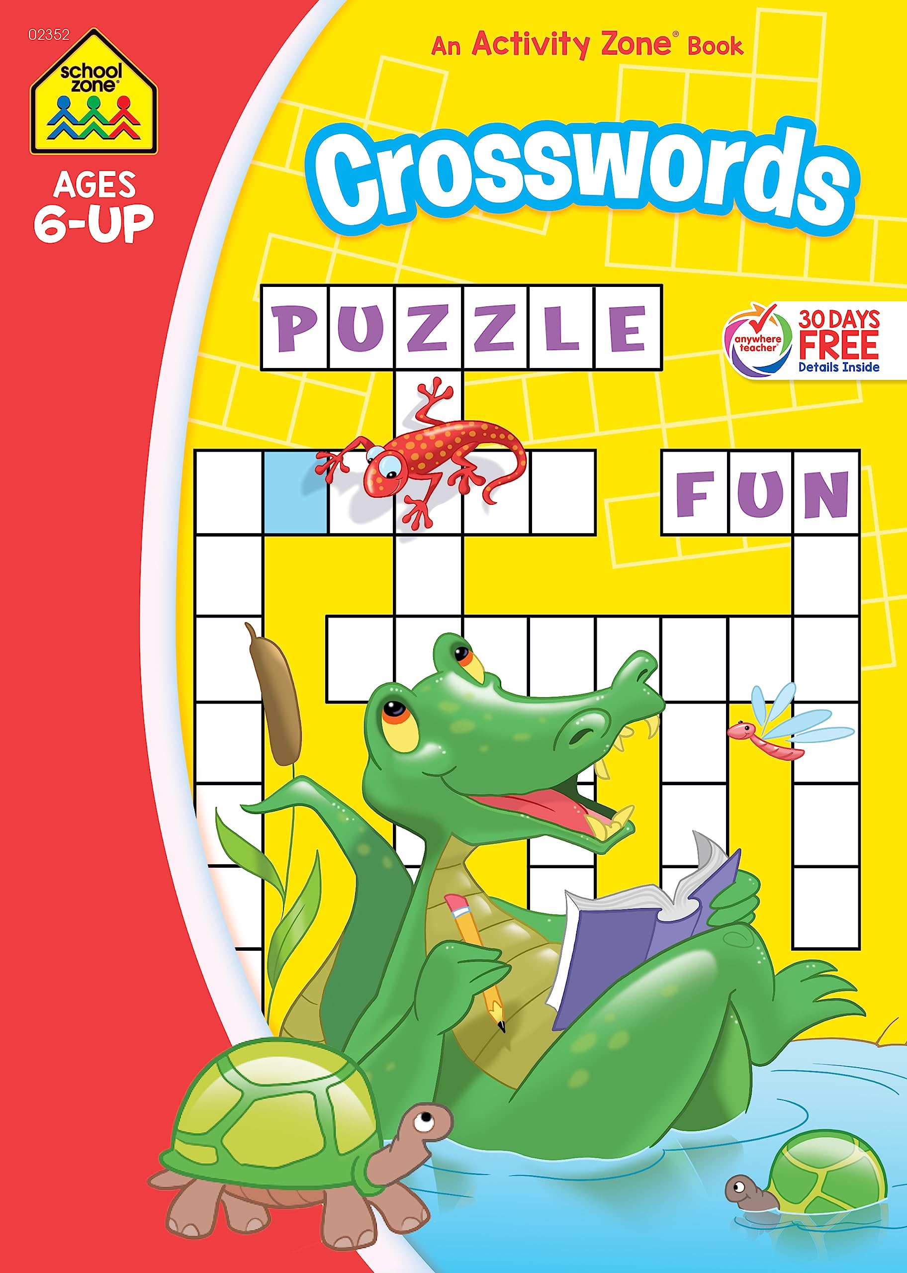 School Zone Crosswords Workbook Non-fiction