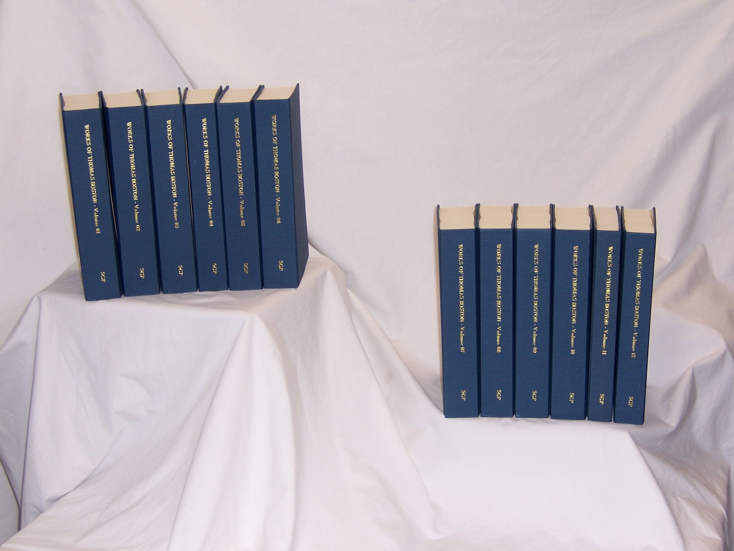 Works of Thomas Boston, 12 volume hard cover set (Boston) Books