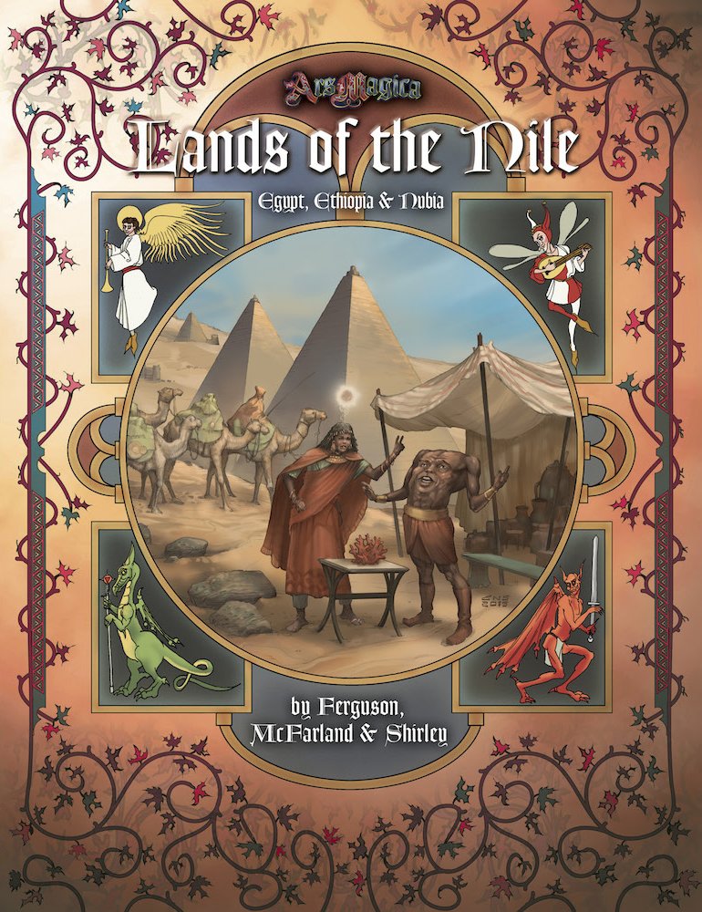 Ars Magica 5th: Lands of the Nile Books