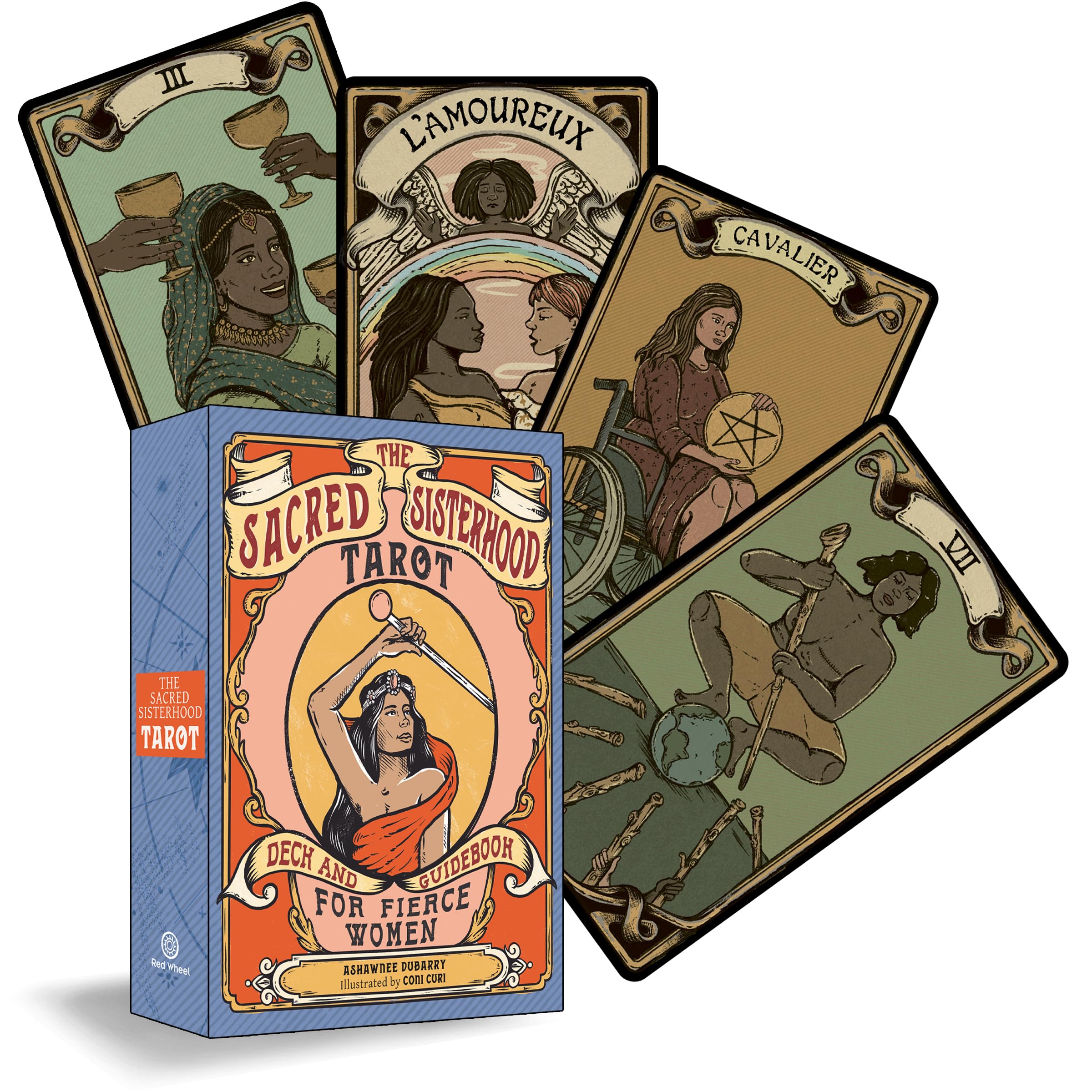 The Sacred Sisterhood Tarot: Deck and Guidebook for Fierce Women Social Sciences