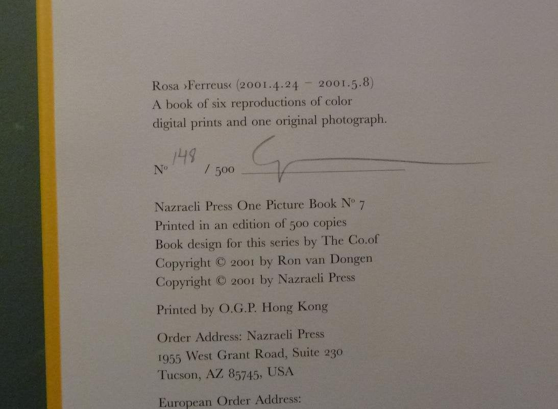 Rosa Ferreus (One Picture Books S.) Arts & Music