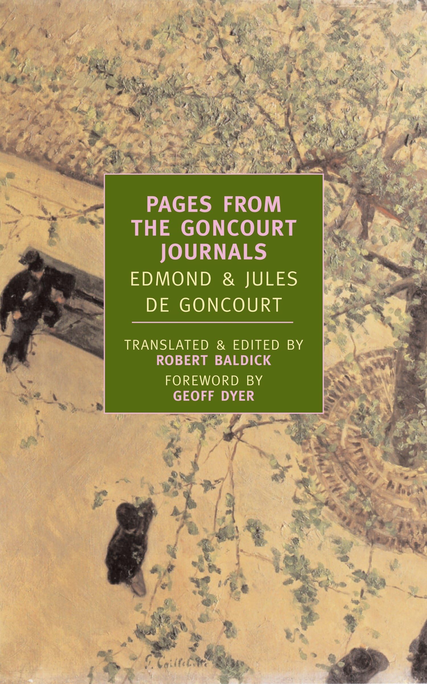 Pages from the Goncourt Journals Contemporary literature