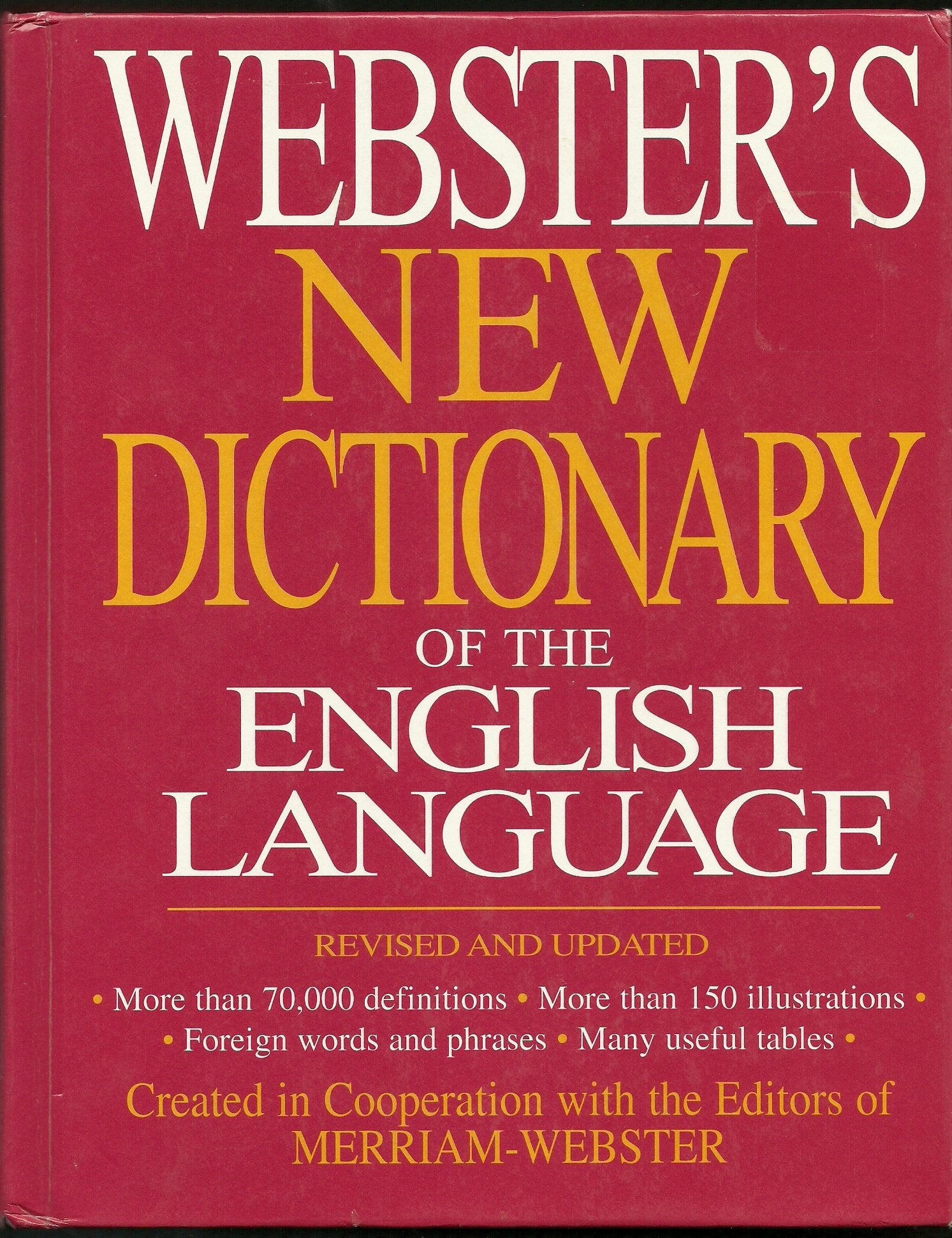 Webster's New Dictionary of the English Language Revised and Updated Books