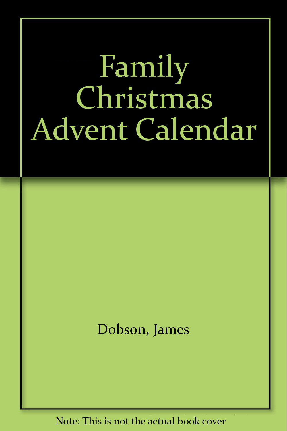 Family Christmas Advent Calendar Books