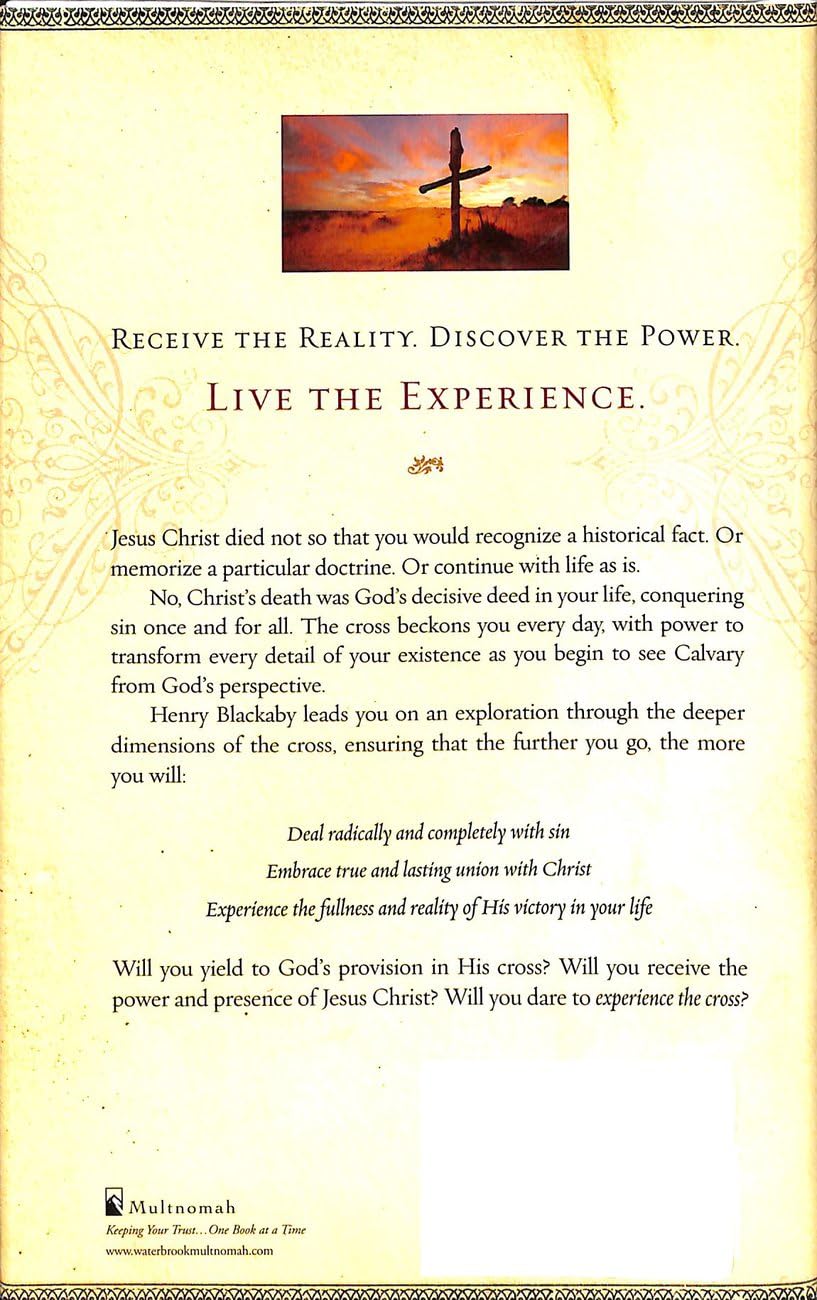 Experiencing the Cross: Your Greatest Opportunity for Victory Over Sin Religion & Esotericism