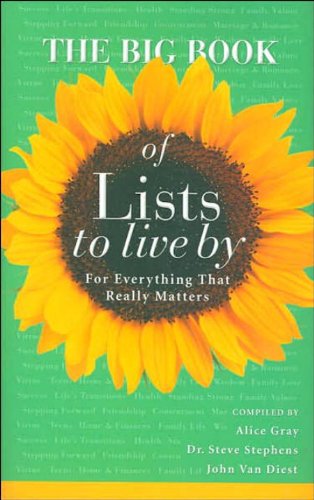 The Big Book Of Lists to Live by: For Everything That Really Matters Religion & Esotericism