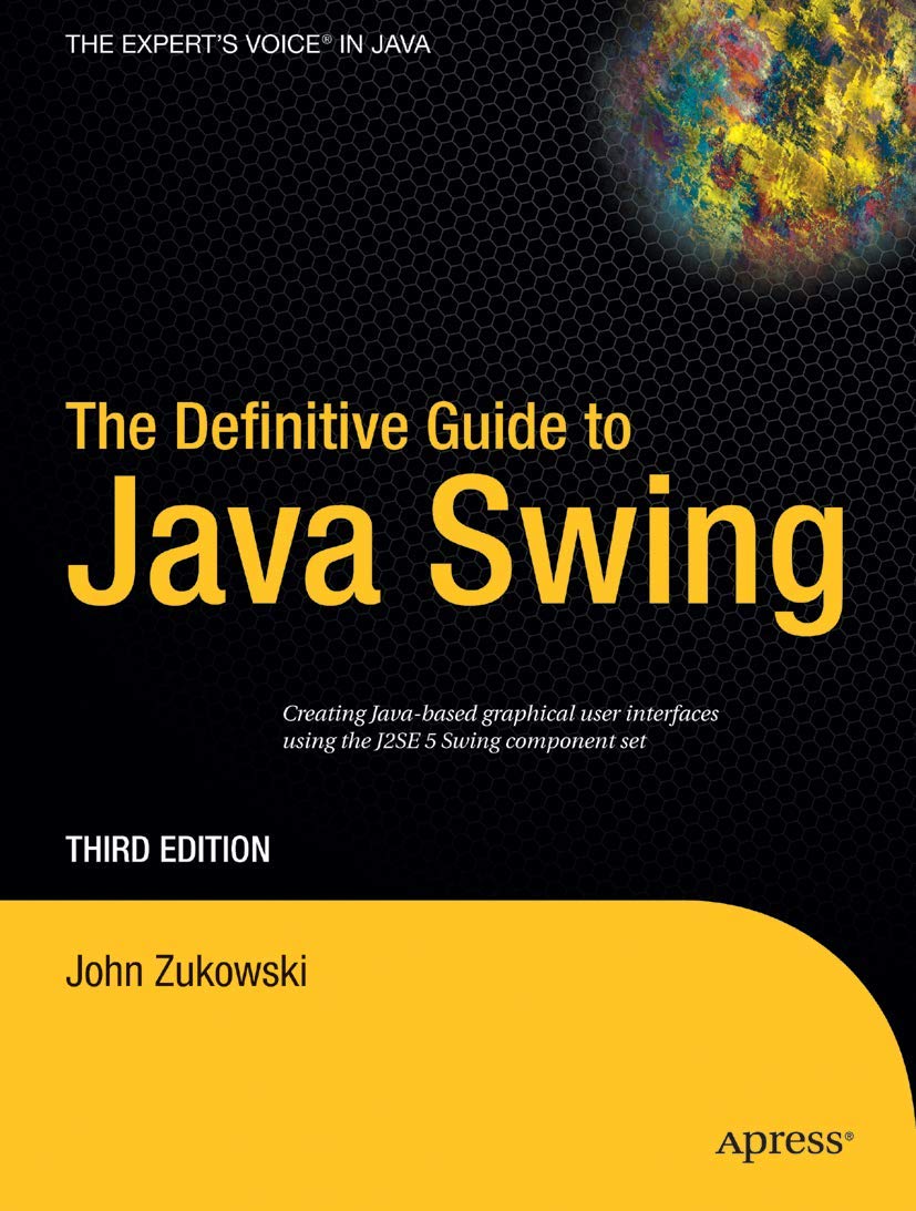The Definitive Guide to Java Swing book