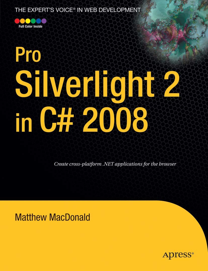 Pro Silverlight 2 in C# 2008 Computer Science