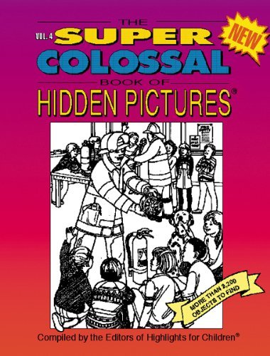 The Super Colossal Book of Hidden Pictures Tiptoi & Games