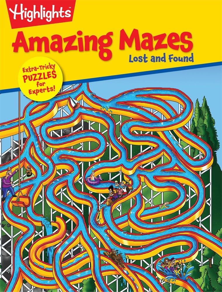 Lost and Found: Amazing Mazes for Experts (Highlights(TM) Amazing Mazes) Novels & Short Stories