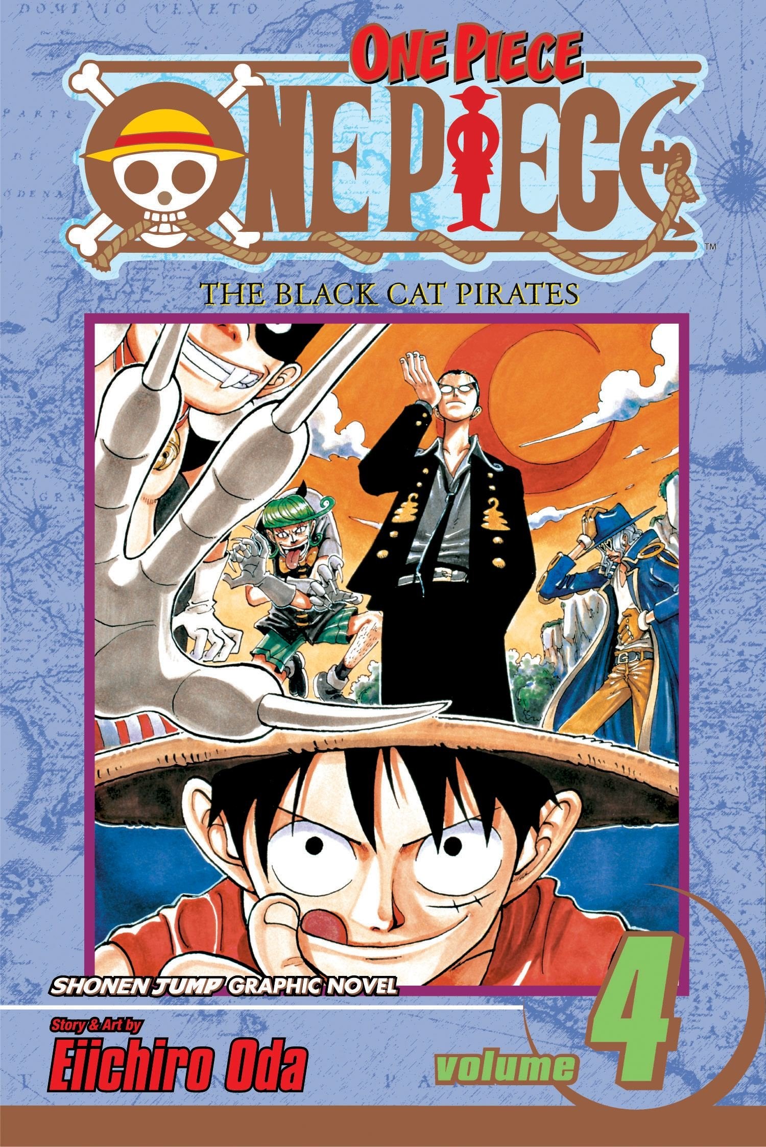 One Piece, Vol. 4 Manga