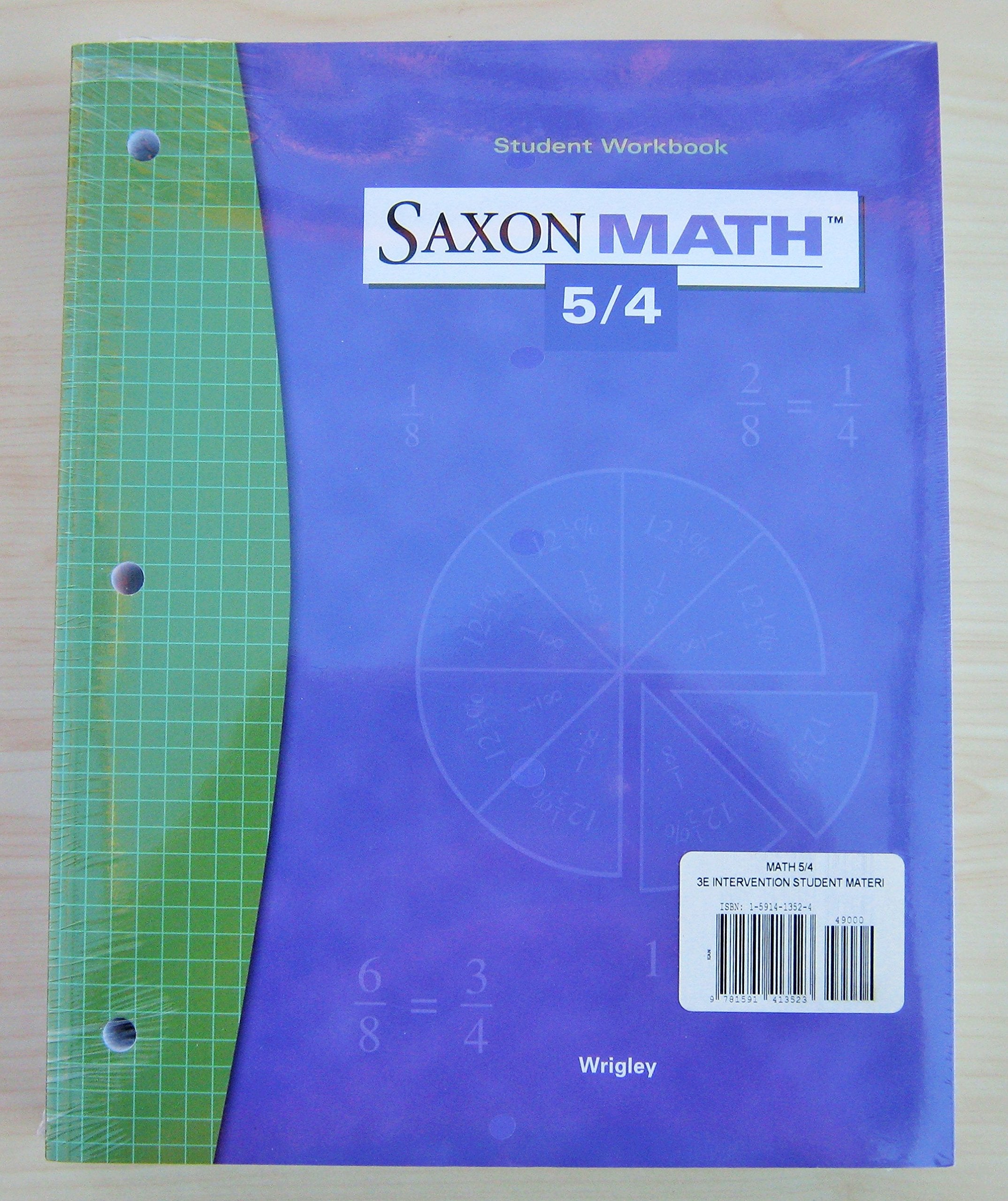 SAXON MATH 5/4 SPECIAL POPULAT: Intervention Student Materials (Saxon Math 5/4 Special Populations) Non-fiction