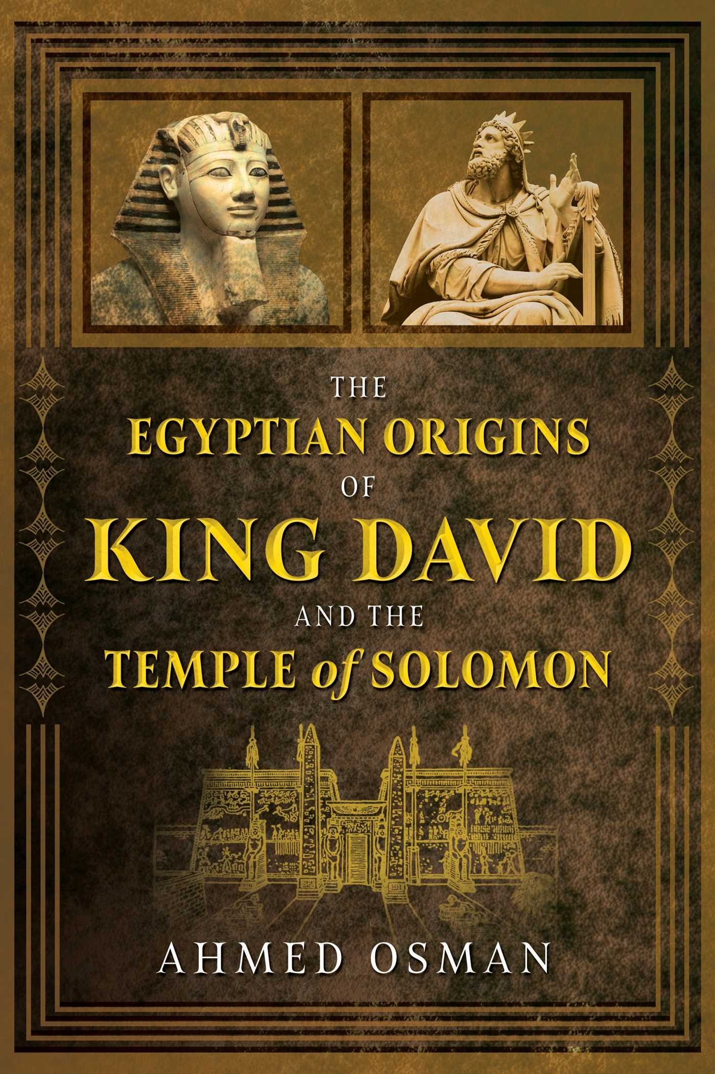 The Egyptian Origins of King David and the Temple of Solomon Books
