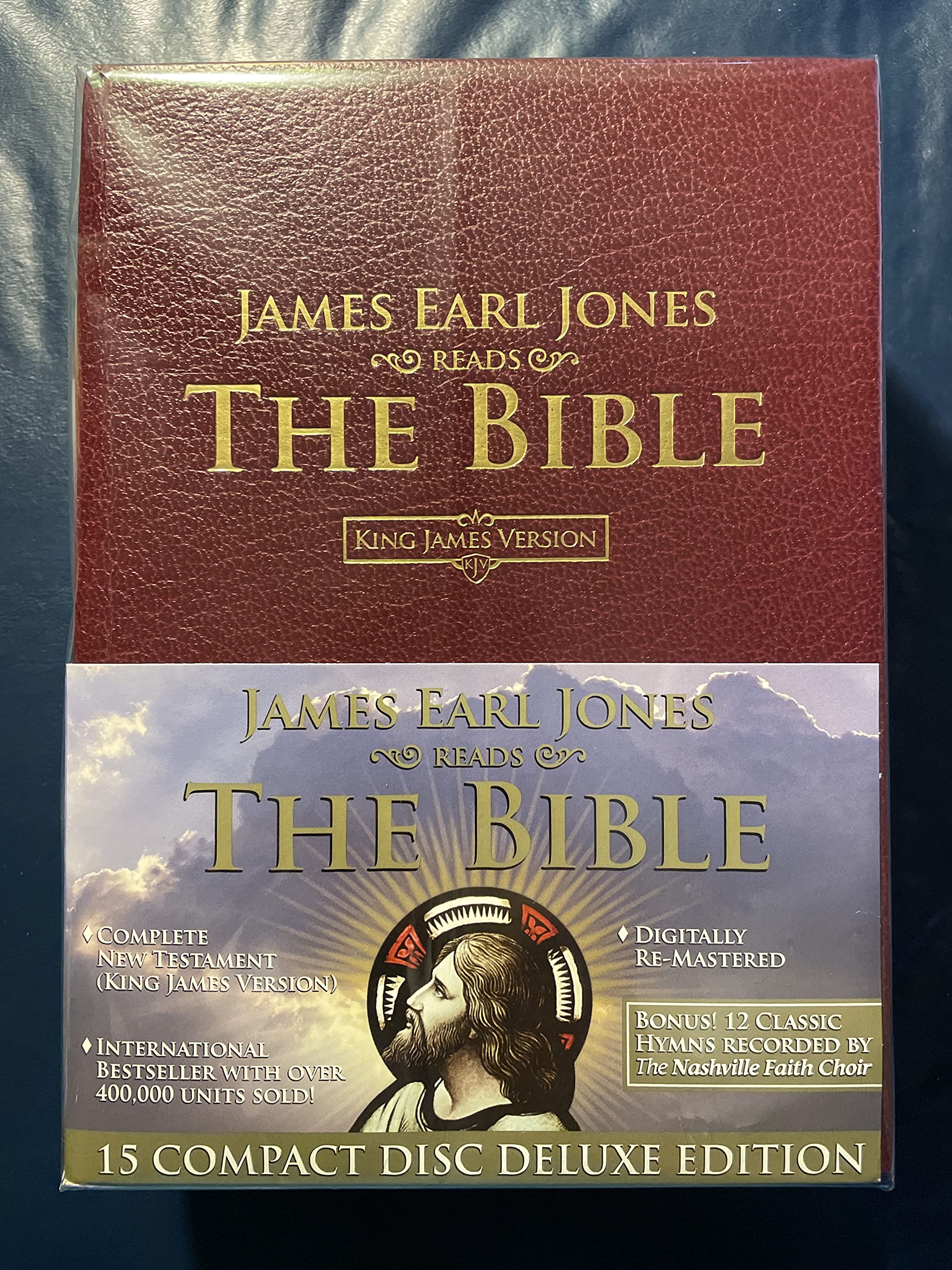 James Earl Jones Reads the Bible: 15 Compact Disc Deluxe Edition Religion & Esotericism