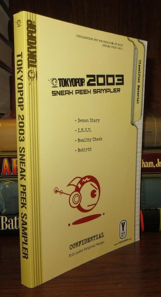 Tokyopop 2003 Sneak Peek Manga Sampler Books