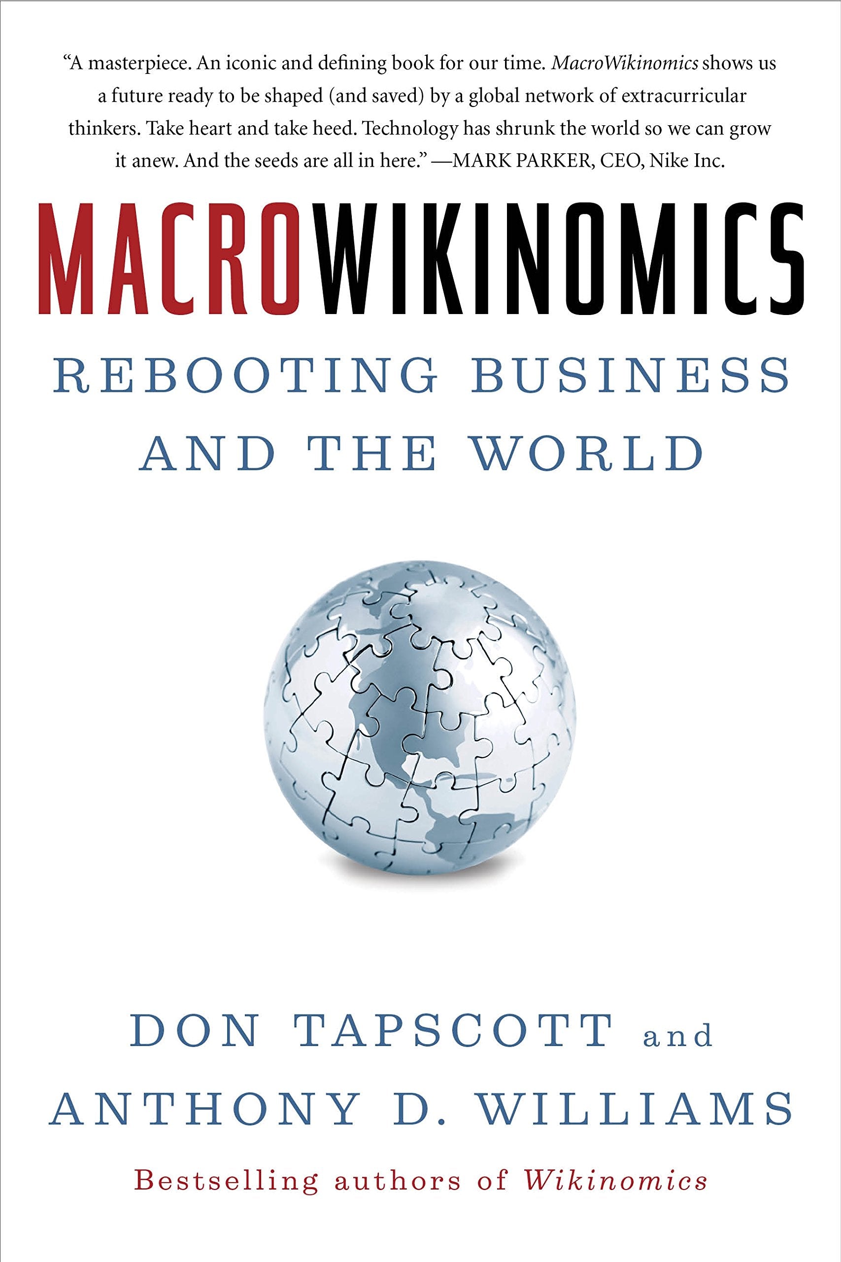Macrowikinomics: Rebooting Business and the World Law
