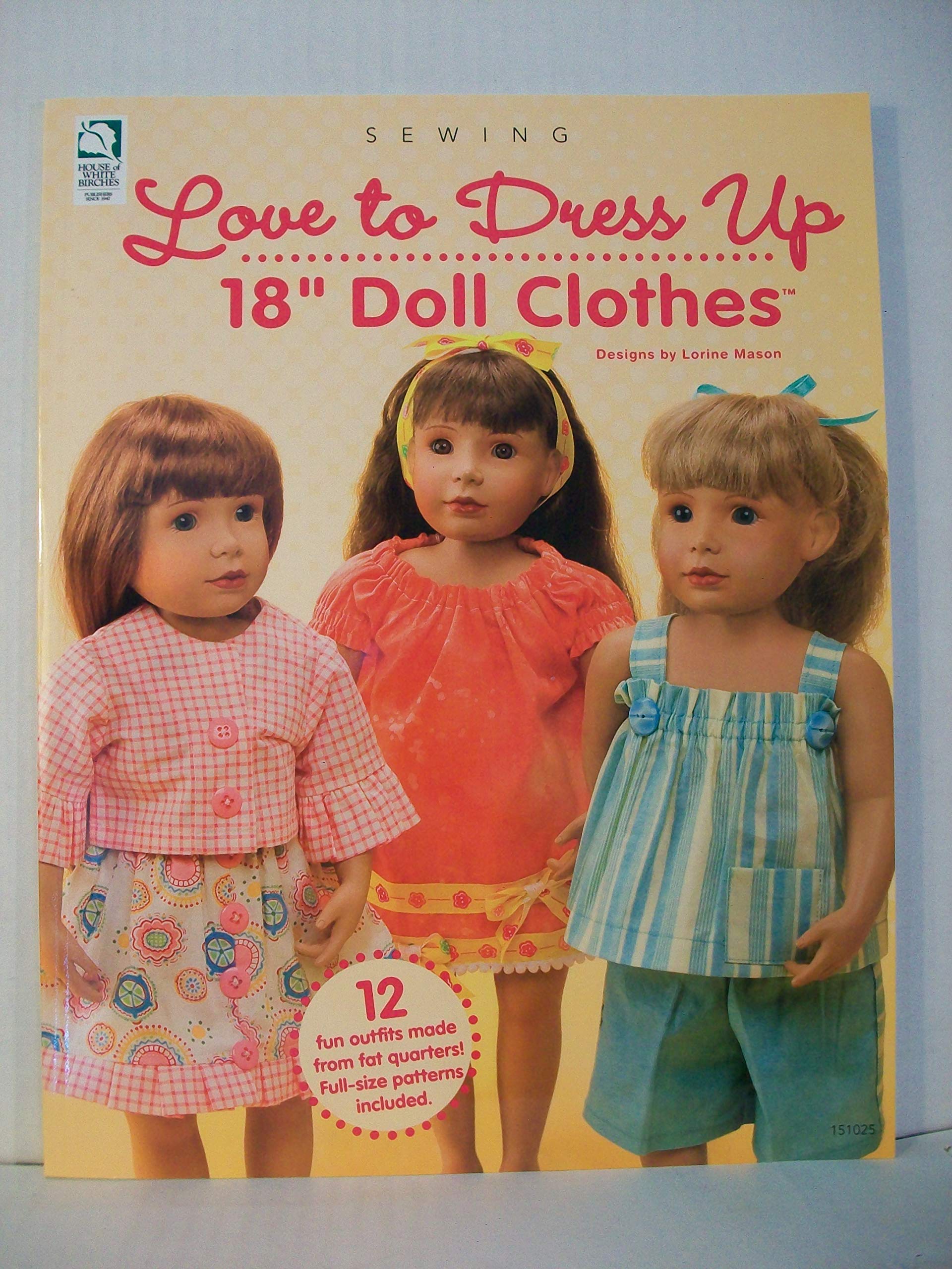 Love to Dress Up 18" Doll Clothes Hobbies & Crafts