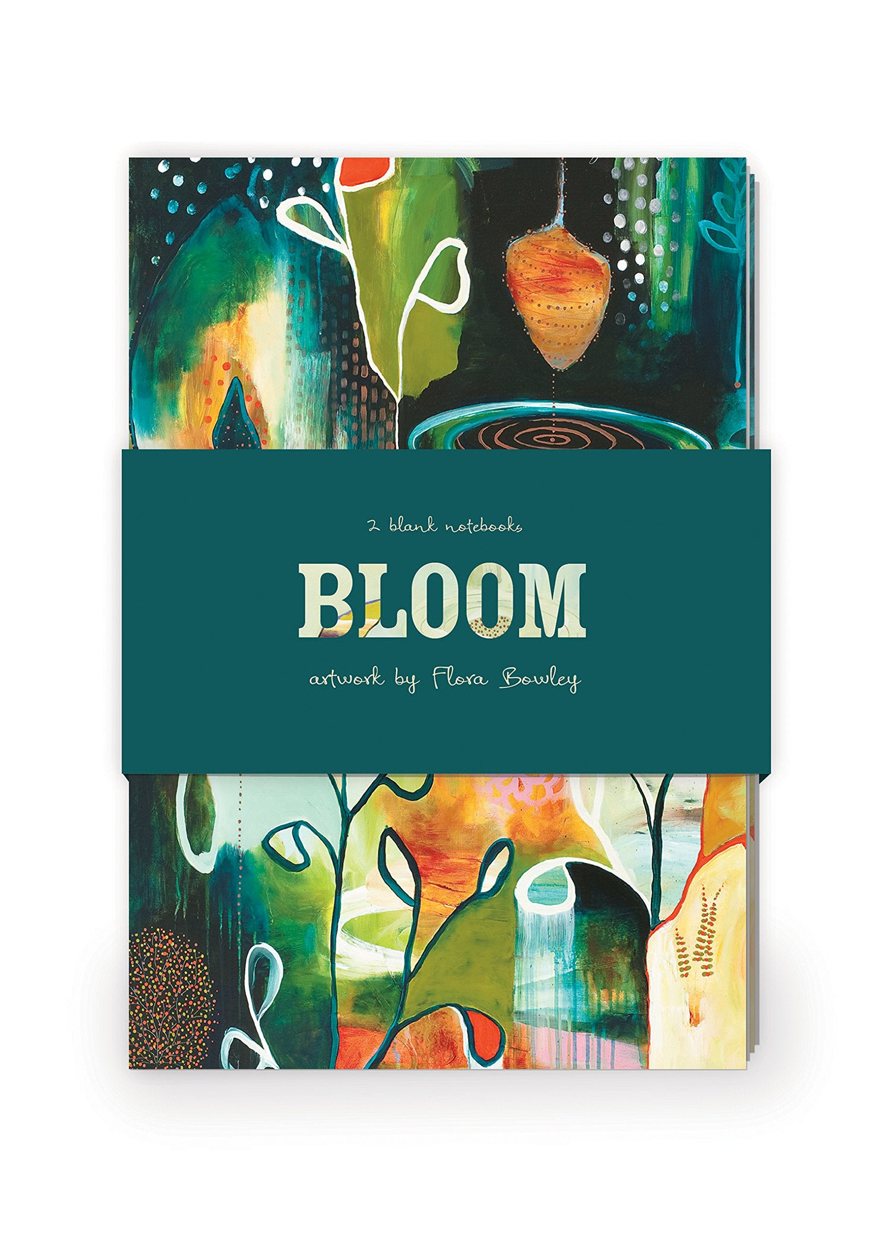 Brave Intuitive Painting Blank Journal Set 2: Set of two 64-page notebooks Business, Finance & Career