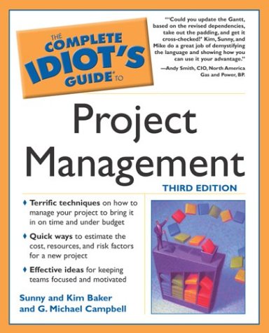 Product Image: Complete Idiot's Guide to Project Management