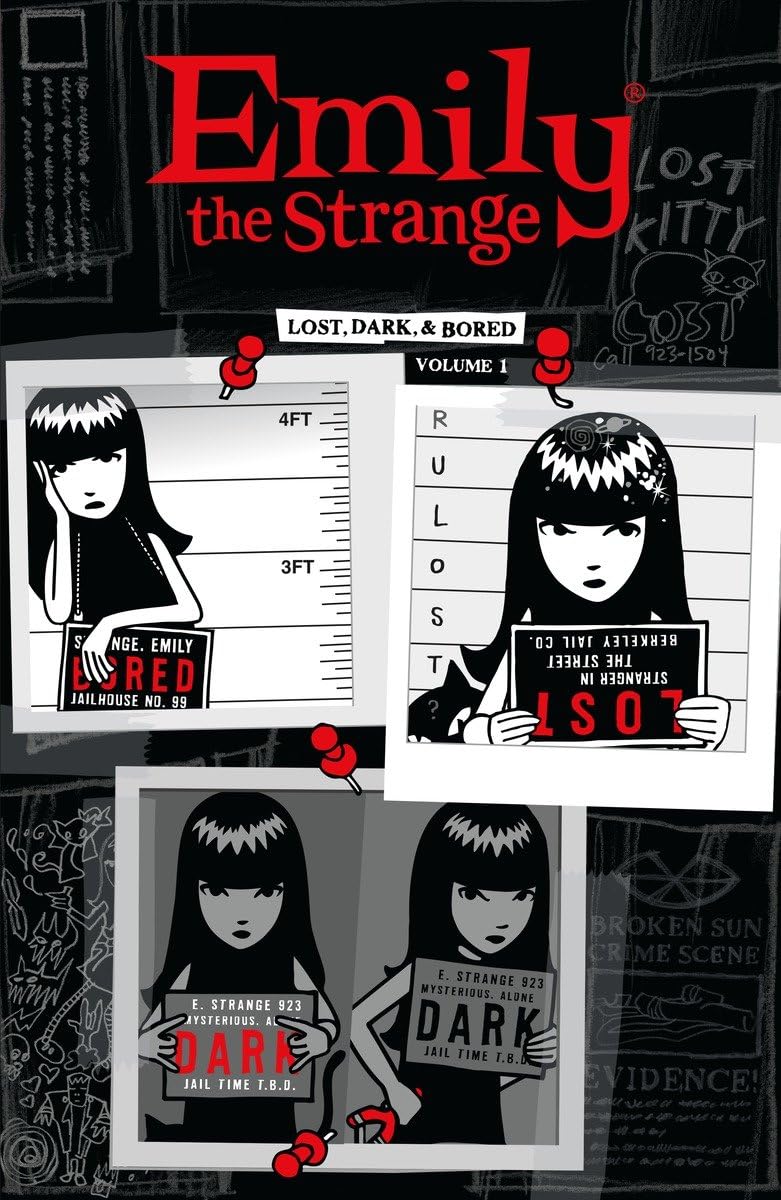 Emily the Strange Volume 1: Lost, Dark, and Bored: Lost, Dark and Boring Contemporary literature