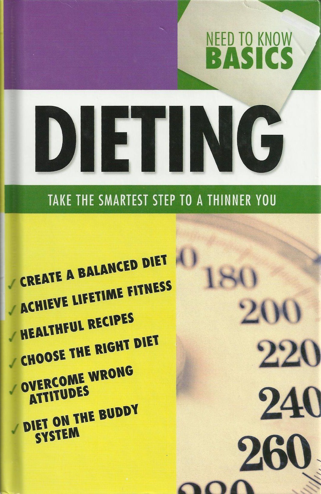 Need to Know Basics - Dieting Health, Nutrition & Fitness