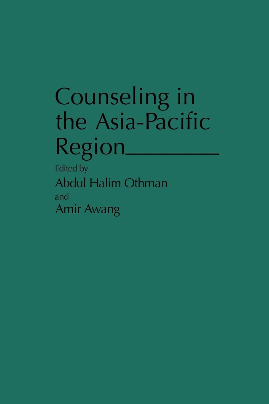 Counseling in the Asia-Pacific Region book