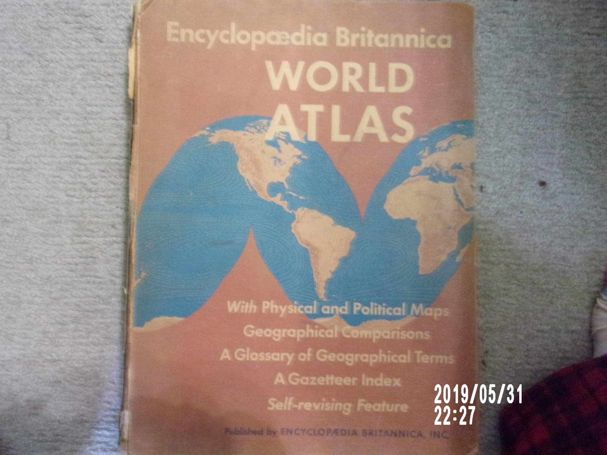 Encyclopaedia Britannica World Atlas Leisure, Home & Garden