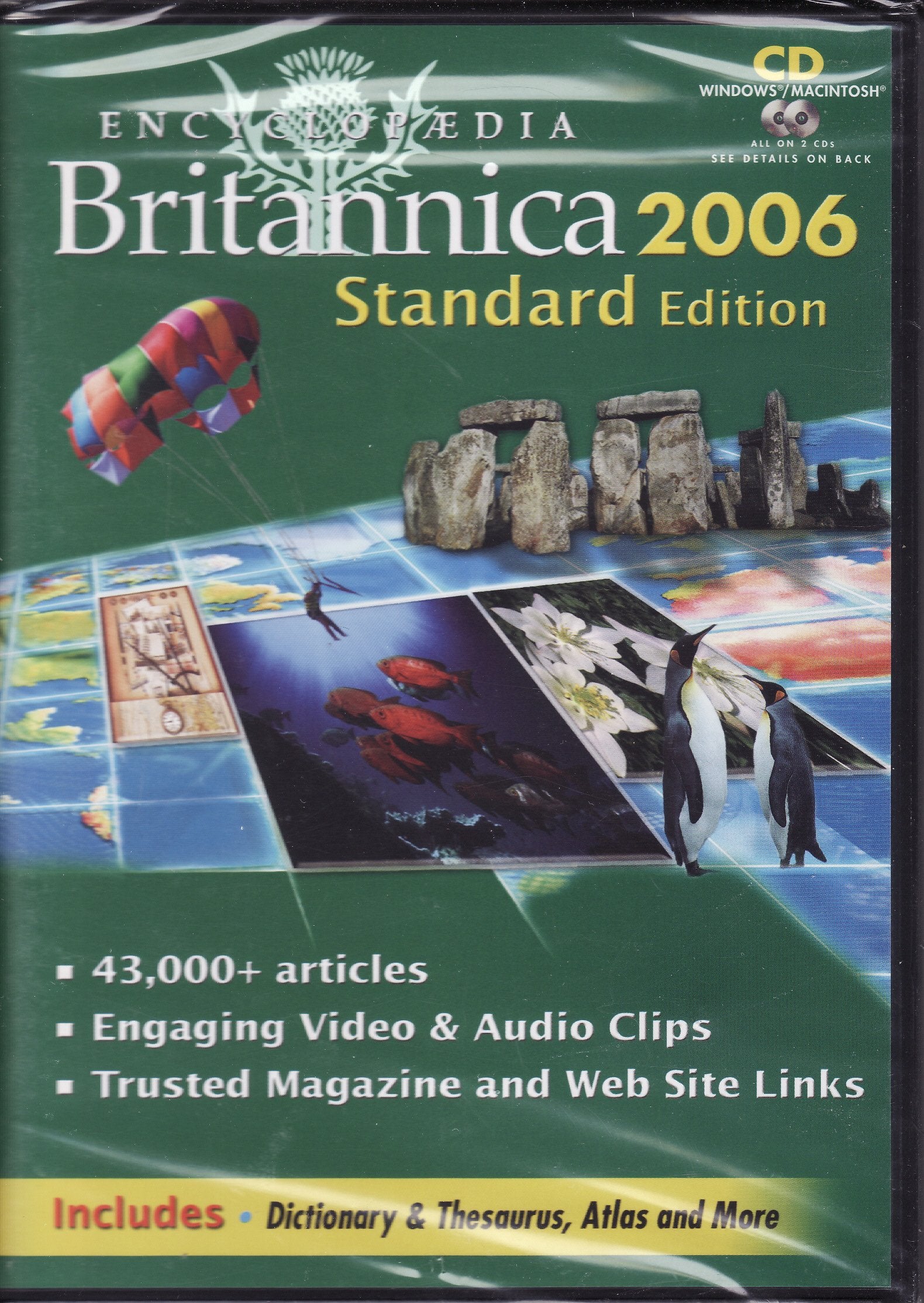 Encyclopaedia BRITANNICA 2006 - CD-ROM for Windows /Mac Learning