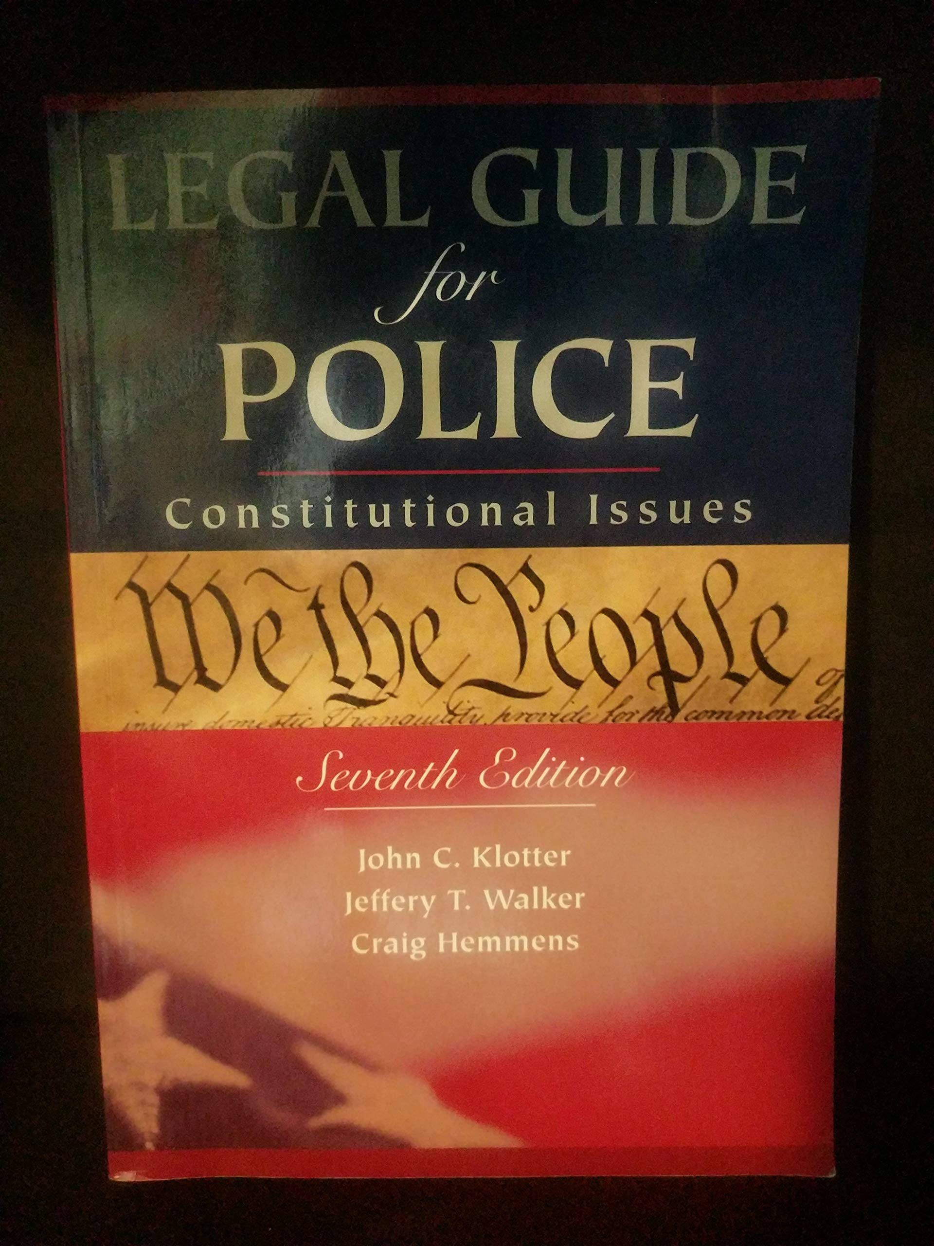 Legal Guide for Police: Constitutional Issues Law